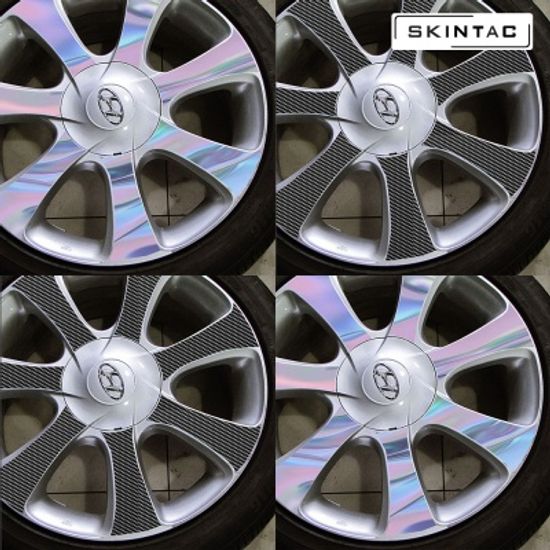 현대 아반떼MD 17인치 휠스티커/1세트