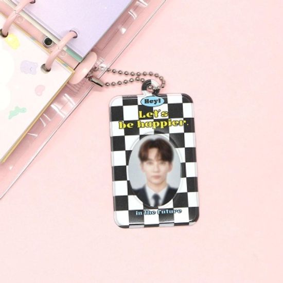 핑크풋 증명사진홀더키링(3EA)