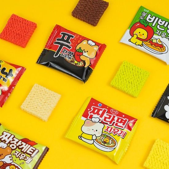 핑크풋 먹지마라면지우개