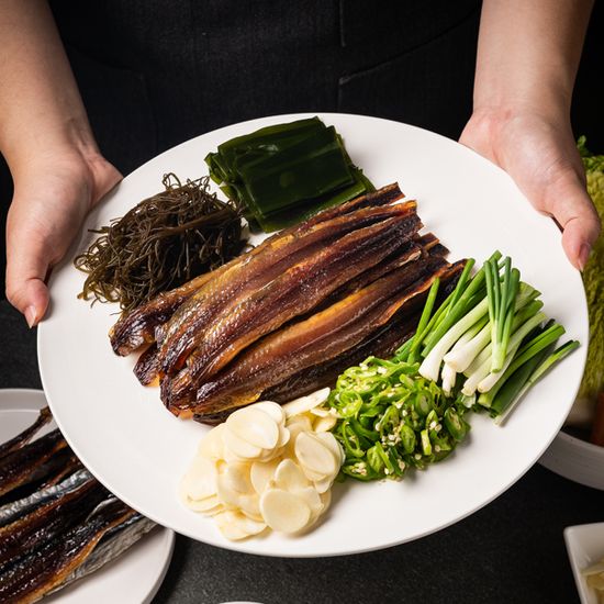 [대한민국농수산] 야채세트 완전손질 과메기 (3~4인)