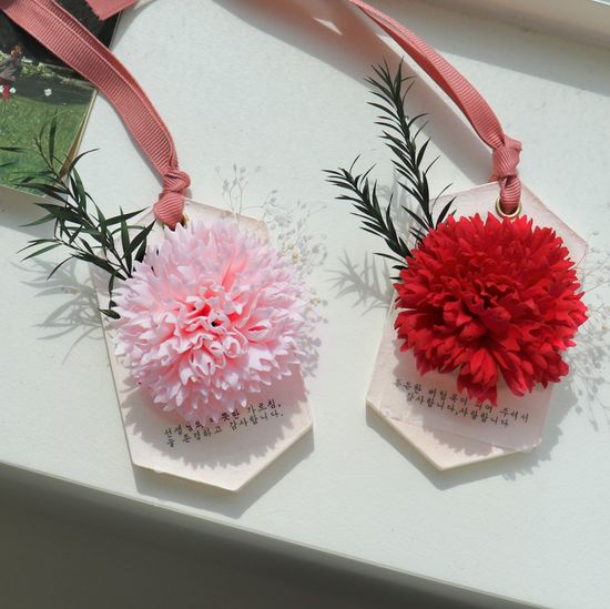 카네이션 석고방향제만들기 diy 키트(2개완성)