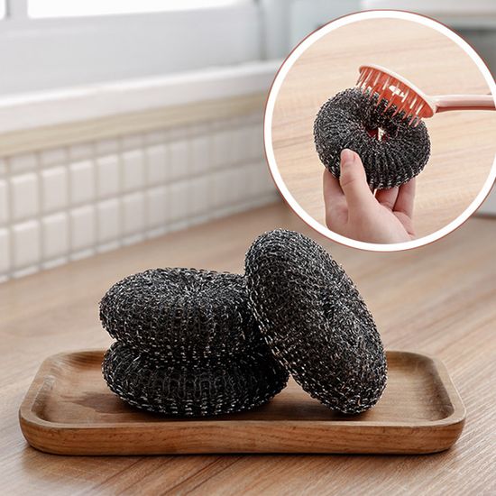 손잡이로 편리한 주방 손잡이 철수세미(리필10개포함)