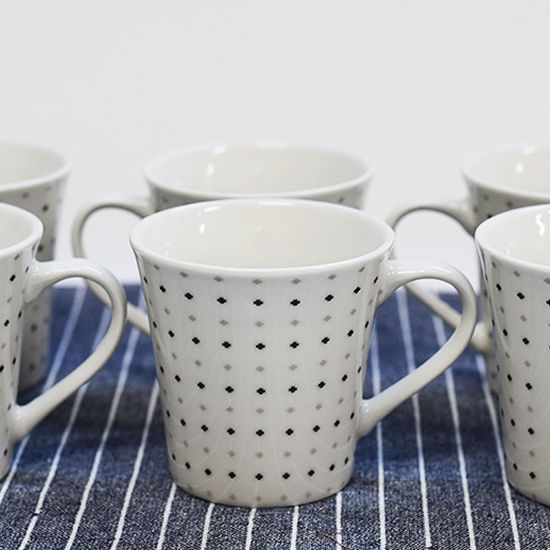 러브앤코리아 믹스커피머그 A세트 6P(WF4772F)