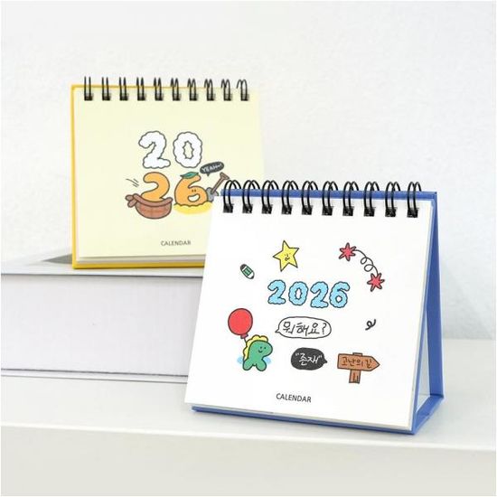 핑크풋 2026아무말미니탁상달력