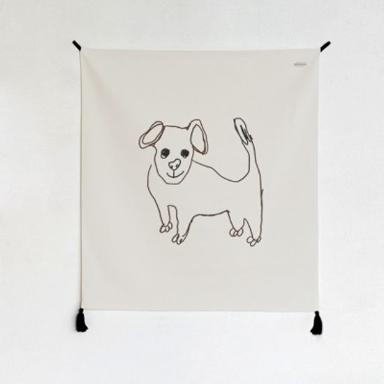 어글리 일러스트 패브릭 포스터 / 가리개 커튼