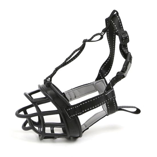 펫티켓 강아지 입마개(3호) (블랙)