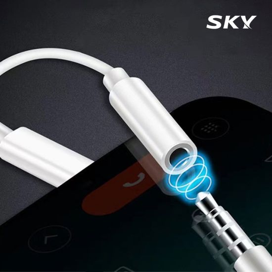 [3개입]스카이 USB-C타입 to 3.5mm AUX 젠더 DAC내장