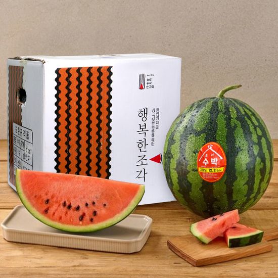 [육군병장] 고당도 논산 꿀수박 7kg/11브릭스이상