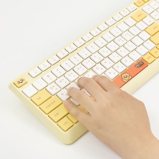 카카오프렌즈 춘식이 마우스 키보드세트 KFKM-200C