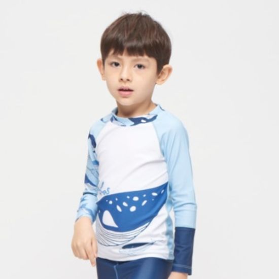 스윔키즈 고래 래쉬가드