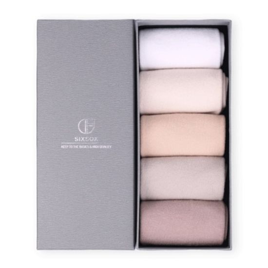 스키니 무지 컬러양말 기프트세트 [GIFT SET] [5개입]