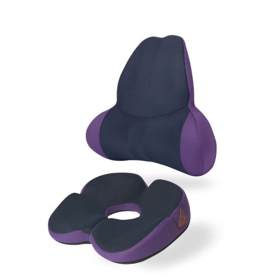 베네폼 메모리폼 허리쿠션 방석 세트 허리업+힙업