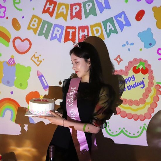 생일빔 파티용품 미니빔 프로젝터 홈파티 이벤트