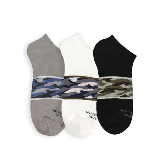 카모 스니커즈 3종 남자학생 밀리터리 슬립온양말[WA8