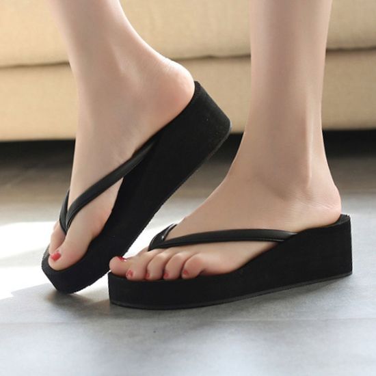 여자 통굽 조리 키높이 쪼리 5cm(WA0398A)