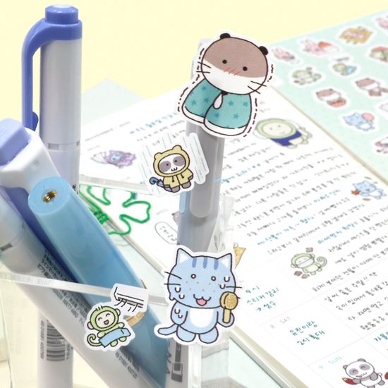 비온뒤 오늘의 일기 스티커팩