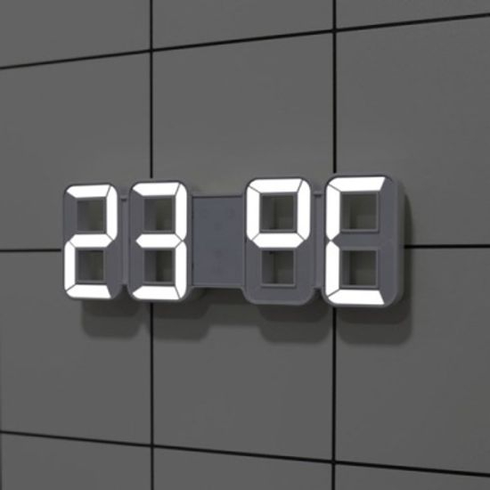 [무아스] 무소음 LED시계 퓨어 미니 탁상/벽시계