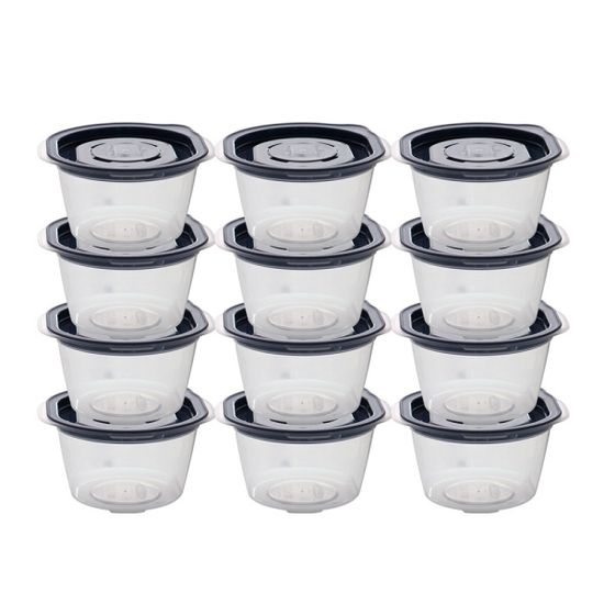 보노쿡 밀폐용기 275ml x 12P 집밥소분 냉동밥