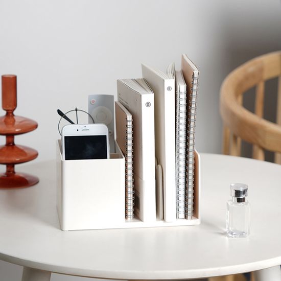 듀얼 데스크 책상 정리 책 연필 꽂이 정리함 수납함