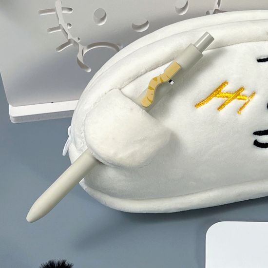 조각 얼굴 미남 연필 펜슬 펜 연필 필통 꽂이 케이스