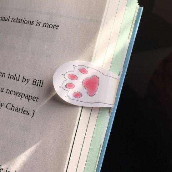 [수지인] 제니고양이 자동책갈피 5종 세트