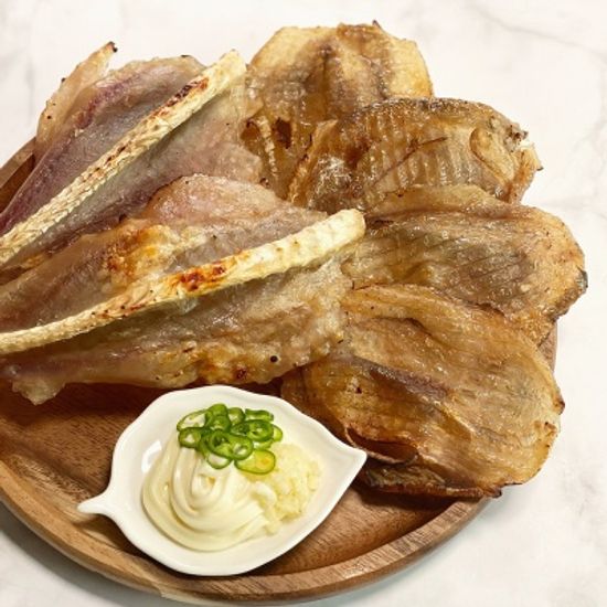 [가락마켓]국내산 맥주안주 아귀꼬리포 300g(6미)