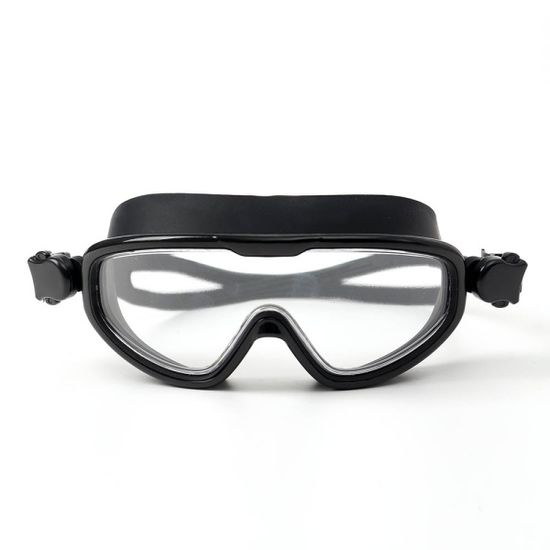 워터월드 클리어 고글 물안경 안티포그 수경 블랙