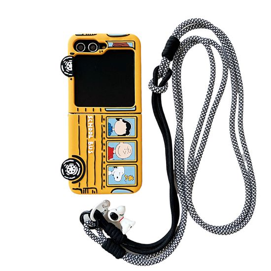 갤럭시 z폴드 6 5 4 3 캐릭터 스트랩 목걸이 케이스