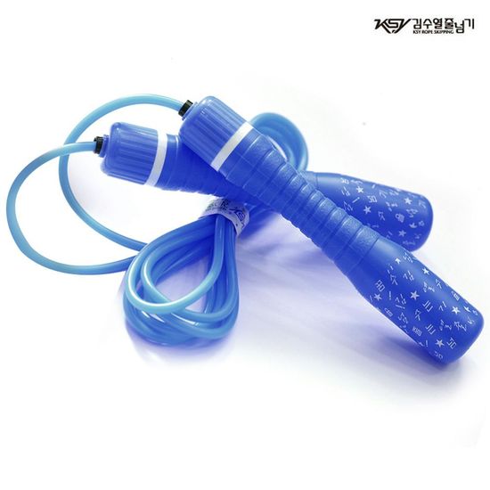 김수열 어린이 롱키 줄넘기 (블루)(WFFYFDR)