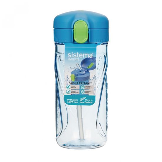 [시스테마]트리탄 퀵플립 스포츠물병 520ml (4color)