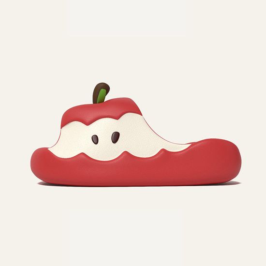 사과 캐릭터 슬리퍼 여름 EVA 실내화 편한 쿠션 신발