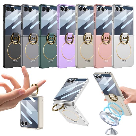 갤럭시 z플립7 맥세이프 전면 액정 풀커버 링 케이스