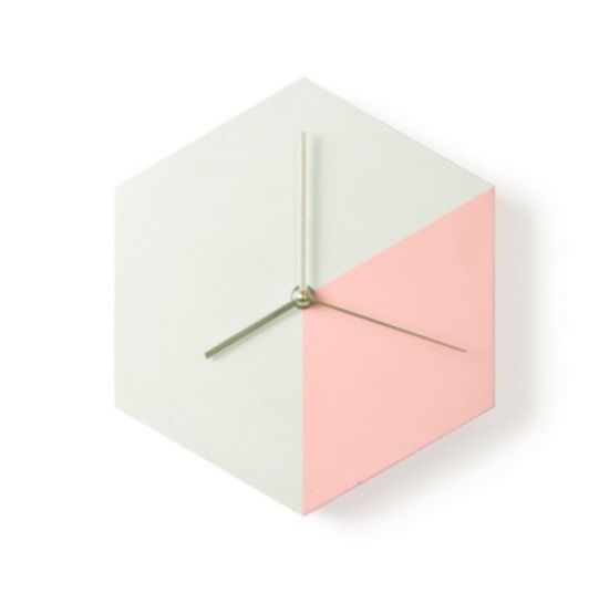 [CONCRETE] HEXA CLOCK