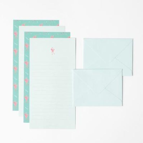 토이 미니 편지지 세트 - Flamingo