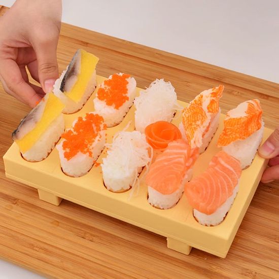 홈마카세 초밥틀 스시틀 메이커 초밥만들기 10구 P834