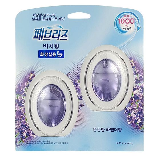 페브리즈 비치화장실용 은은한 라벤더향 2P(WBE96B5)