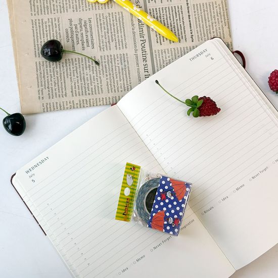 무민 도트 마스킹 테이프