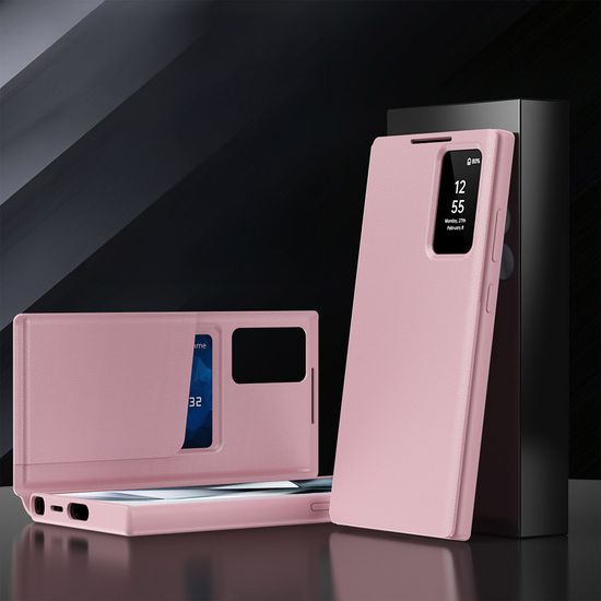 갤럭시 S23 S22 스마트 뷰 플립 커버 카드지갑 케이스