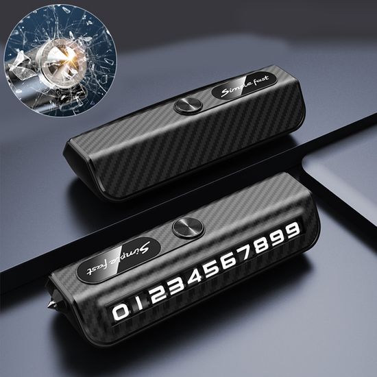 예홈카 자동차 비상 탈출 망치 차량 주차 전화 번호판