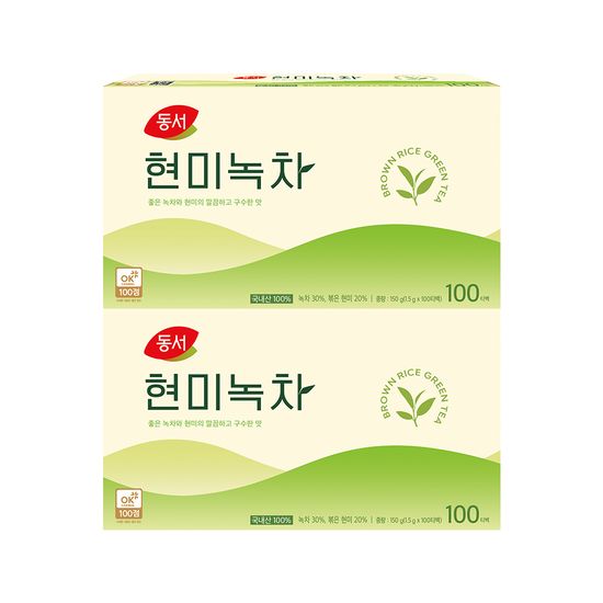 동서 현미녹차 200T