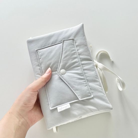 팬레터 그레이 북커버 다이어리커버