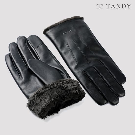 탠디 블랙모던 남성용 가죽장갑
