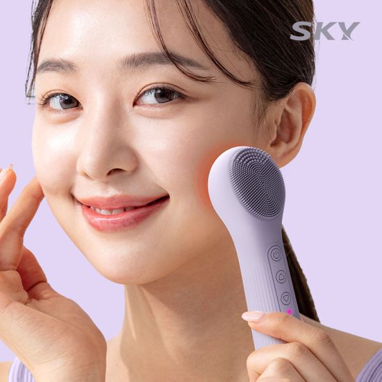 스카이 미엔느 온열 실리콘 진동 클렌저 세안기 SC30
