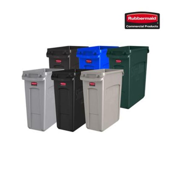 벤티드 슬림짐 틈새 대형 휴지통/분리수거함 60L