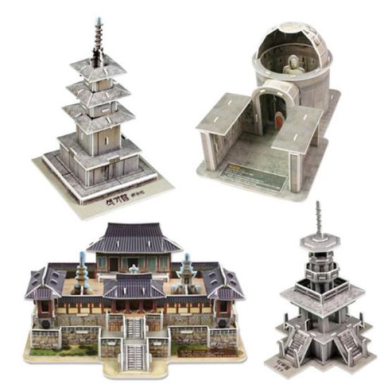 신라 시리즈 - 한국사 역사 3D퍼즐 만들기 4종