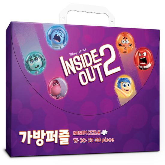 인사이드 아웃 2 판퍼즐 15+20+25+30조각 4종