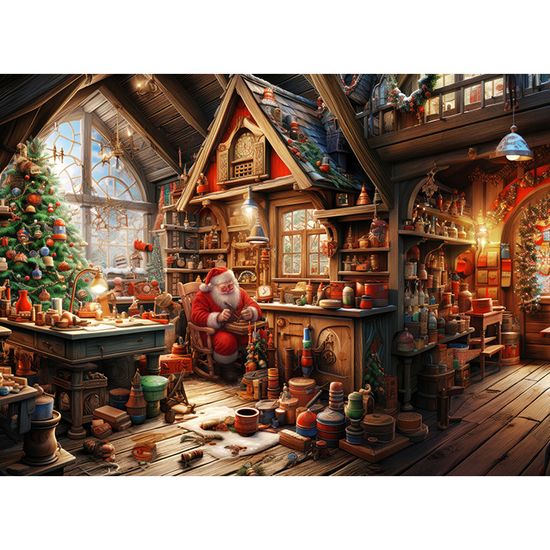 산타의 작업실 직소퍼즐 500피스 크리스마스