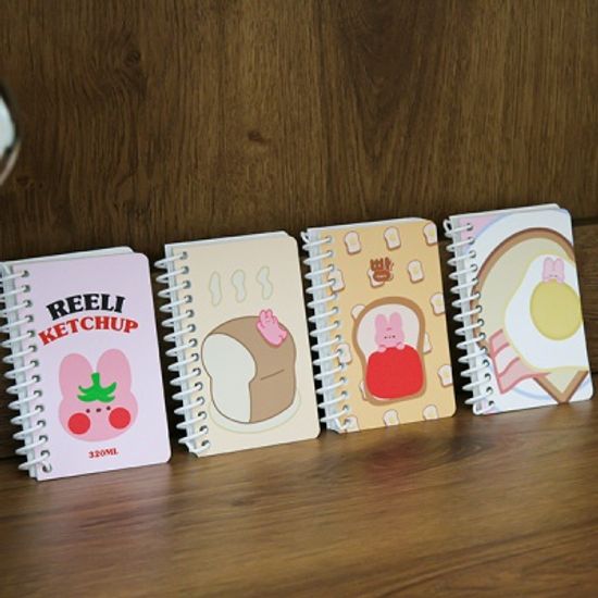 릴리 미니 링 노트