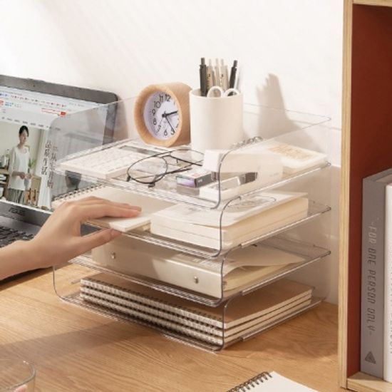 PH 세로 가로 A4 서류정리 소품 수납 트레이 WF-01