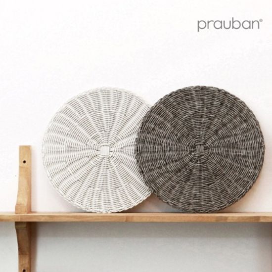 물세척 가능한 인조 라탄 테이블매트